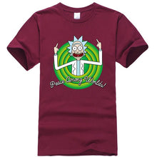 Load image into Gallery viewer, Cool Rick Morty Men T-shirt
