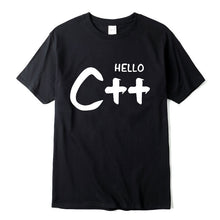Load image into Gallery viewer, C++ Hello Men T-shirt