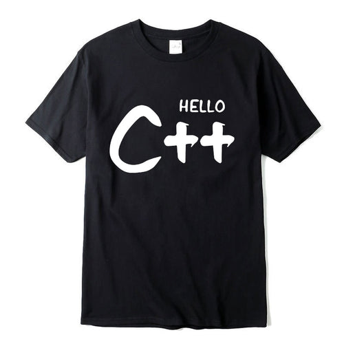C++ Hello Men T-shirt