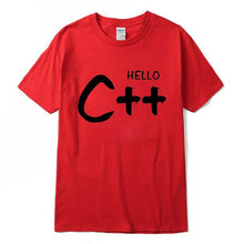 Load image into Gallery viewer, C++ Hello Men T-shirt