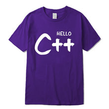 Load image into Gallery viewer, C++ Hello Men T-shirt