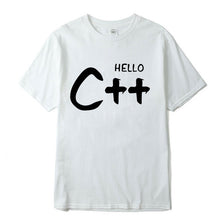 Load image into Gallery viewer, C++ Hello Men T-shirt