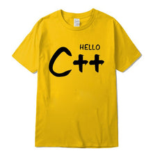 Load image into Gallery viewer, C++ Hello Men T-shirt