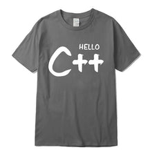 Load image into Gallery viewer, C++ Hello Men T-shirt