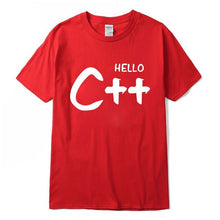 Load image into Gallery viewer, C++ Hello Men T-shirt