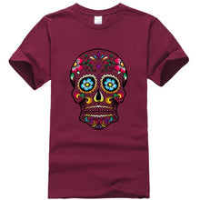 Load image into Gallery viewer, Skull Men T-shirt