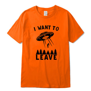 I Want To Leave Men T-shirt